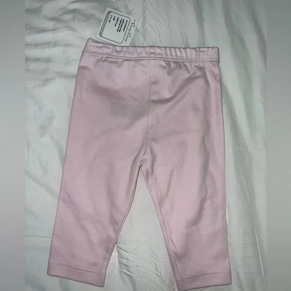 NWT KISSY KISSY HEARTS ABLOOM LEGGING SET 3/6M